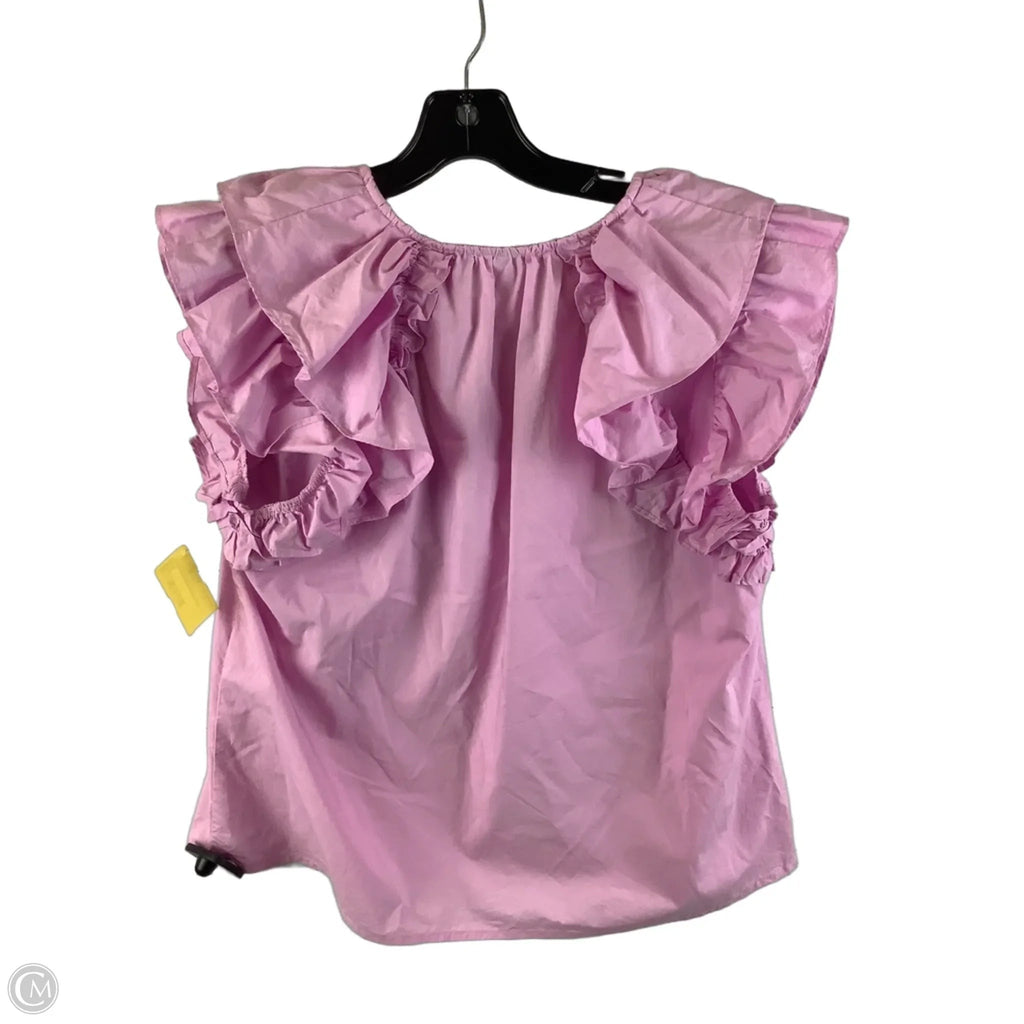 Top Short Sleeve By Thml In Pink, Size: S