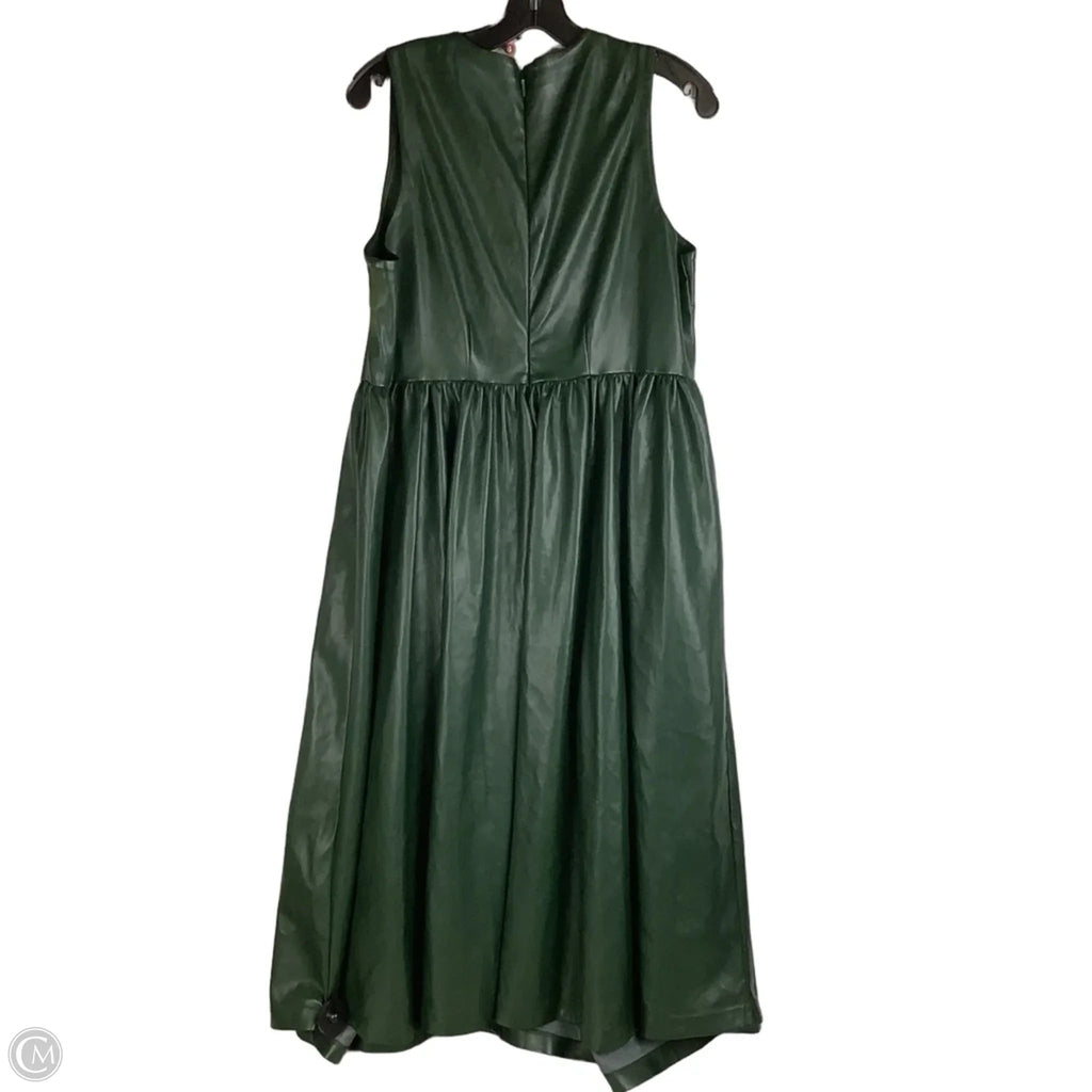 Dress Party Long By Eloquii In Green, Size: 16