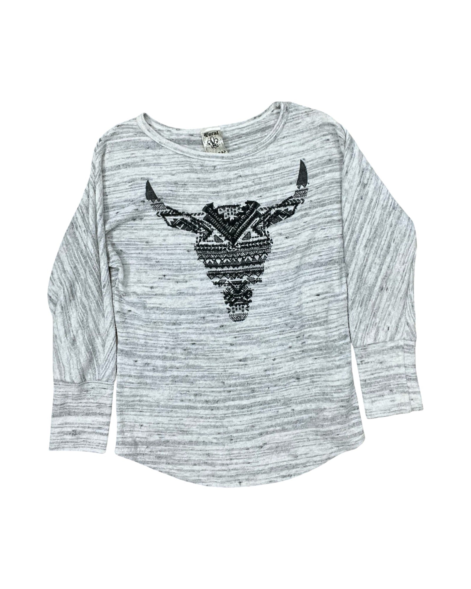 Top Ls By Vocal In Grey, Size:L