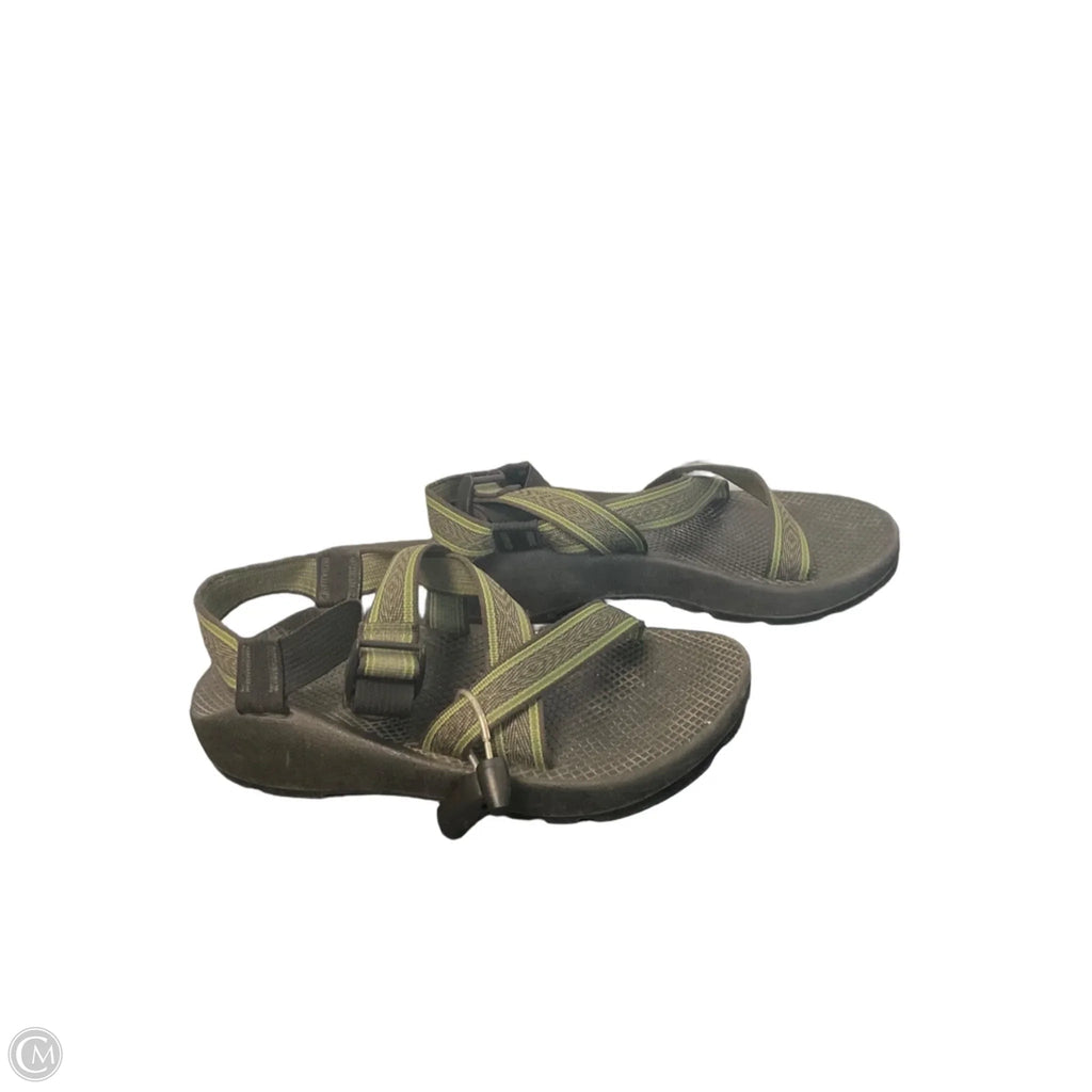 Sandals Flip Flops By Chacos In Green, Size: 8