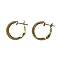 Earrings Hoop By Clothes Mentor In Gold