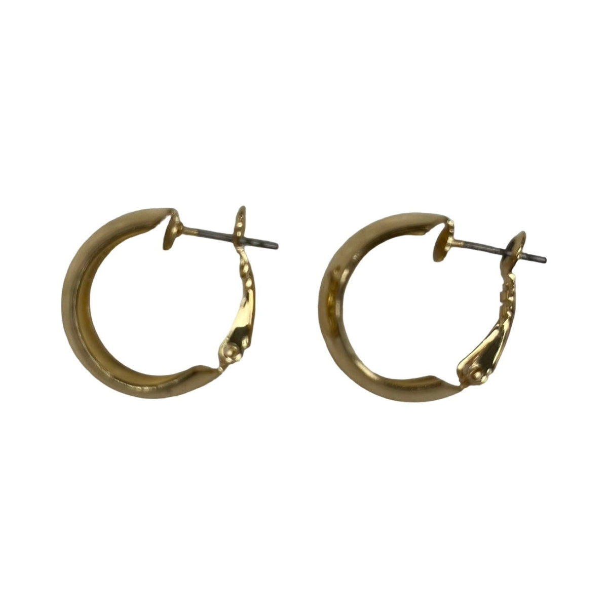 Earrings Hoop By Clothes Mentor In Gold