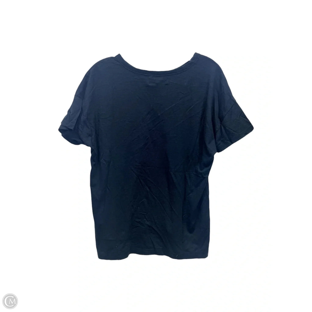 Top Short Sleeve Basic By Abercrombie And Fitch In Black, Size: Xl