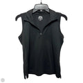 Collared Golf Athletic Tank Top By Slazenger In Black, Size: S