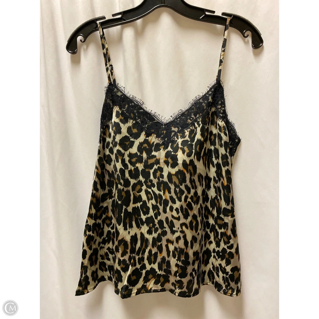 Tank Top By Bp In Animal Print, Size: S