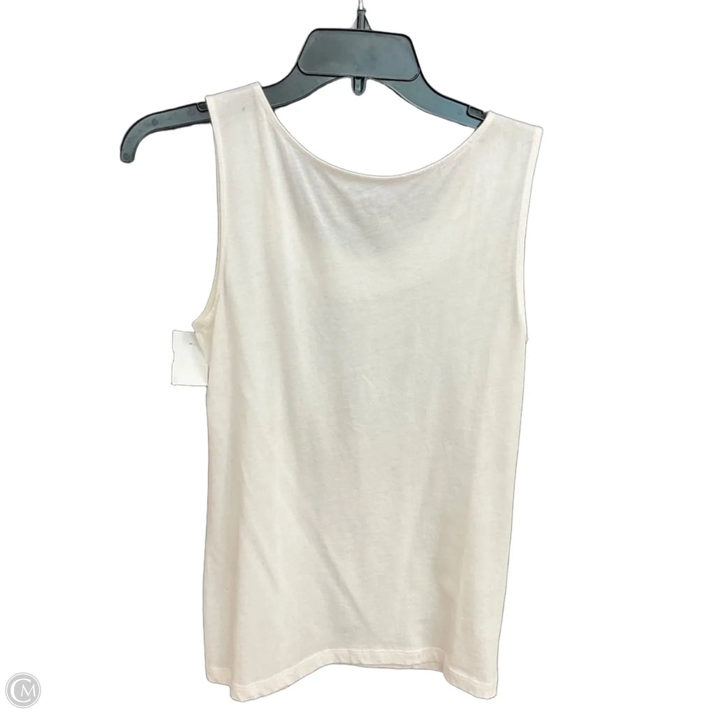 Top Sleeveless By Loft In White, Size: Xs