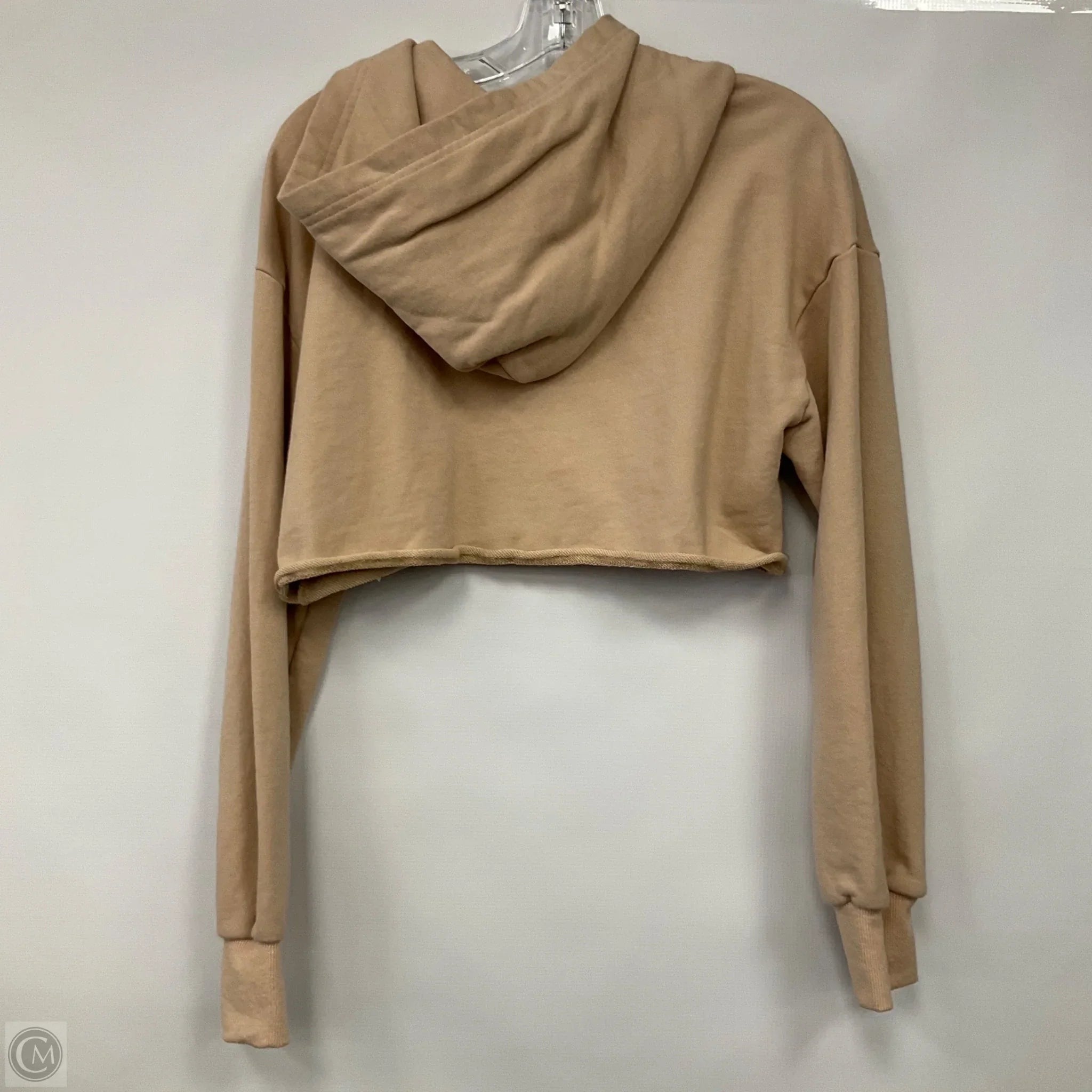 Sweatshirt Hoodie By The Native One In Tan, Size: S