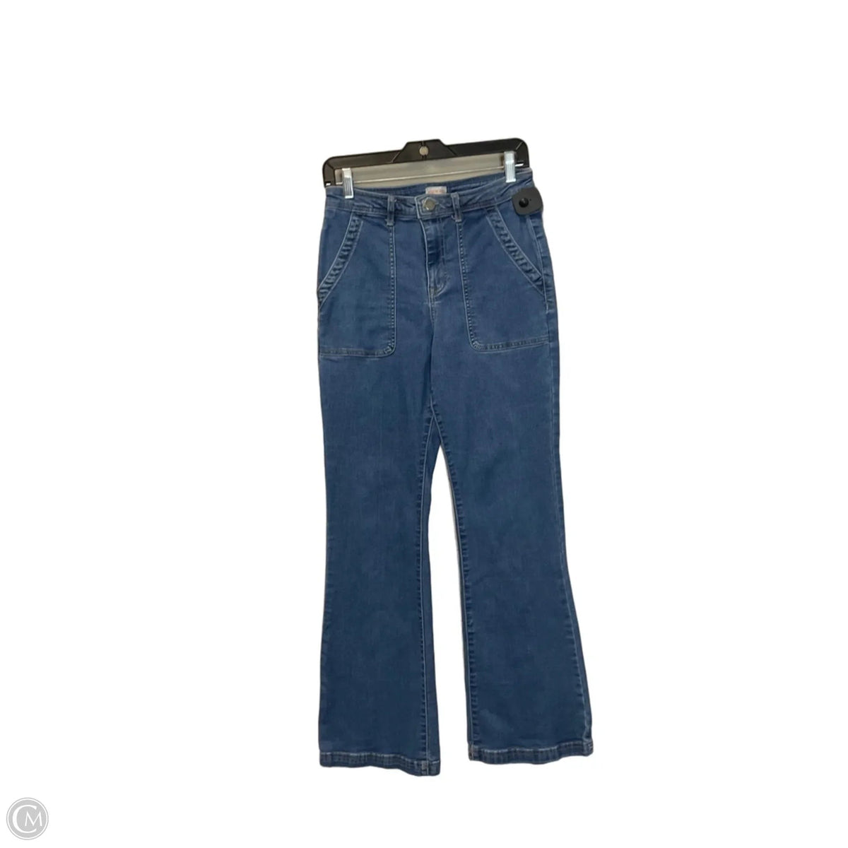Jeans Flared By Knox Rose In Blue Denim, Size: 8