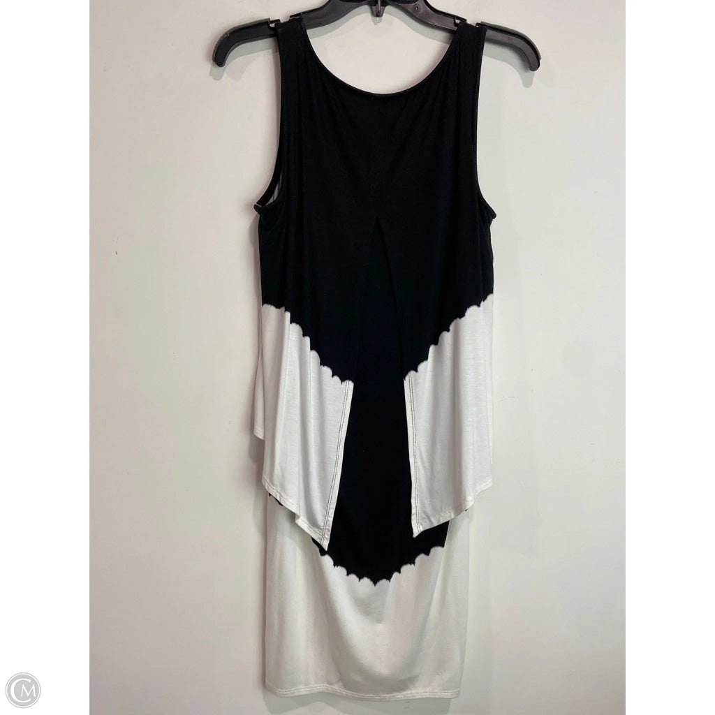 Dress Casual Midi By Juicy Couture In Black & White, Size: S
