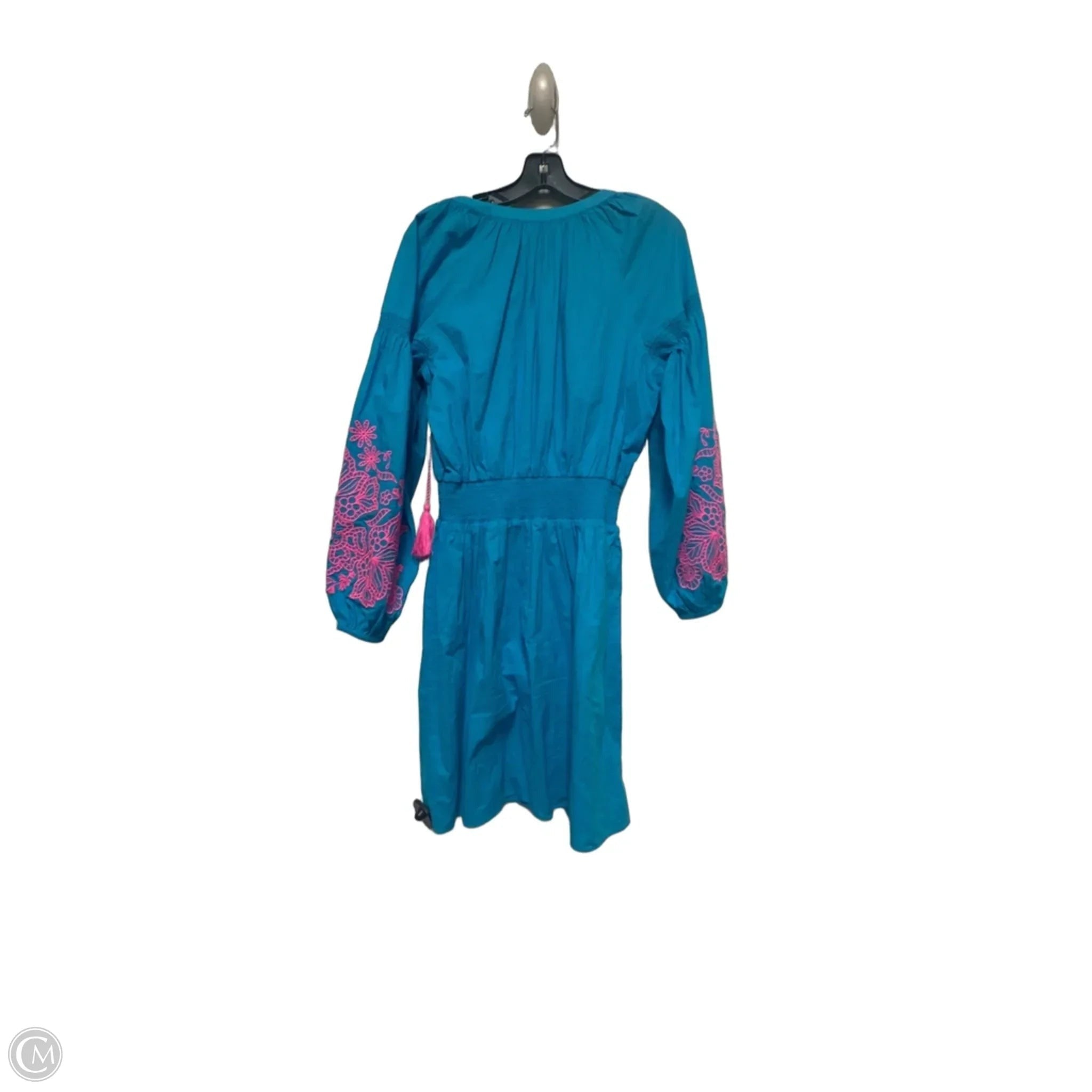Dress Designer By Lilly Pulitzer In Blue & Pink, Size: M