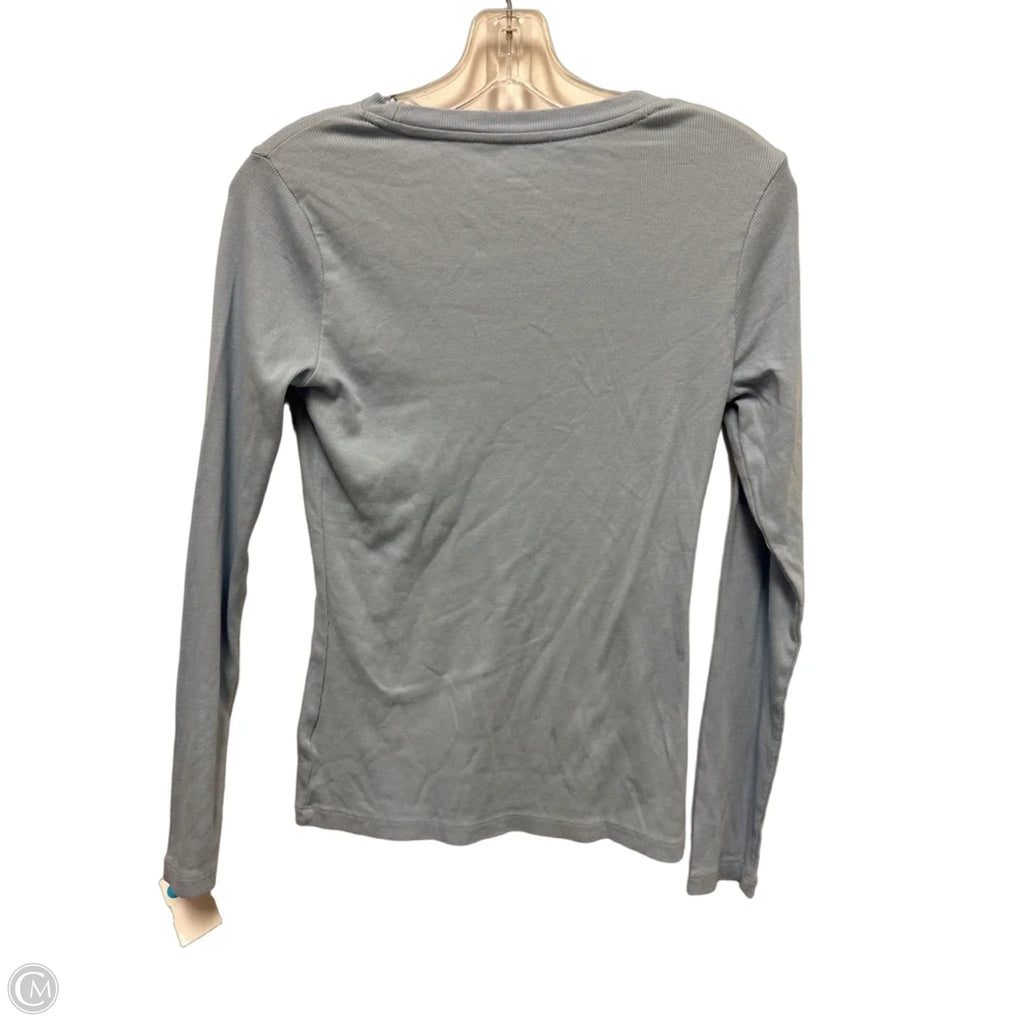 Top Long Sleeve By A New Day In Blue, Size: Xs