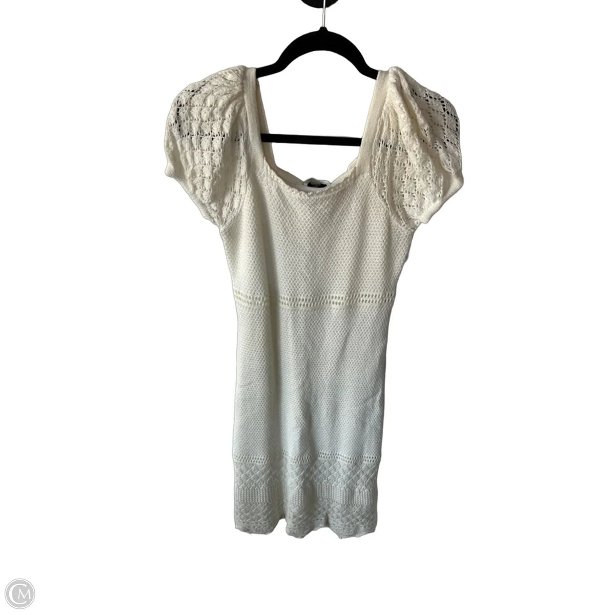 Dress Work By Freshman In Cream, Size: S