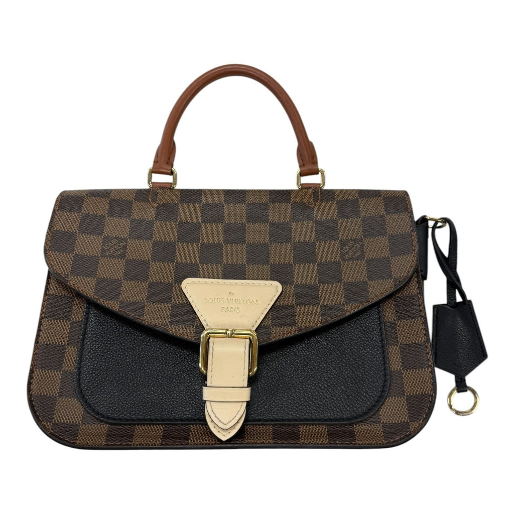 Handbag Luxury Designer By Louis Vuitton In Brown, Size:Medium