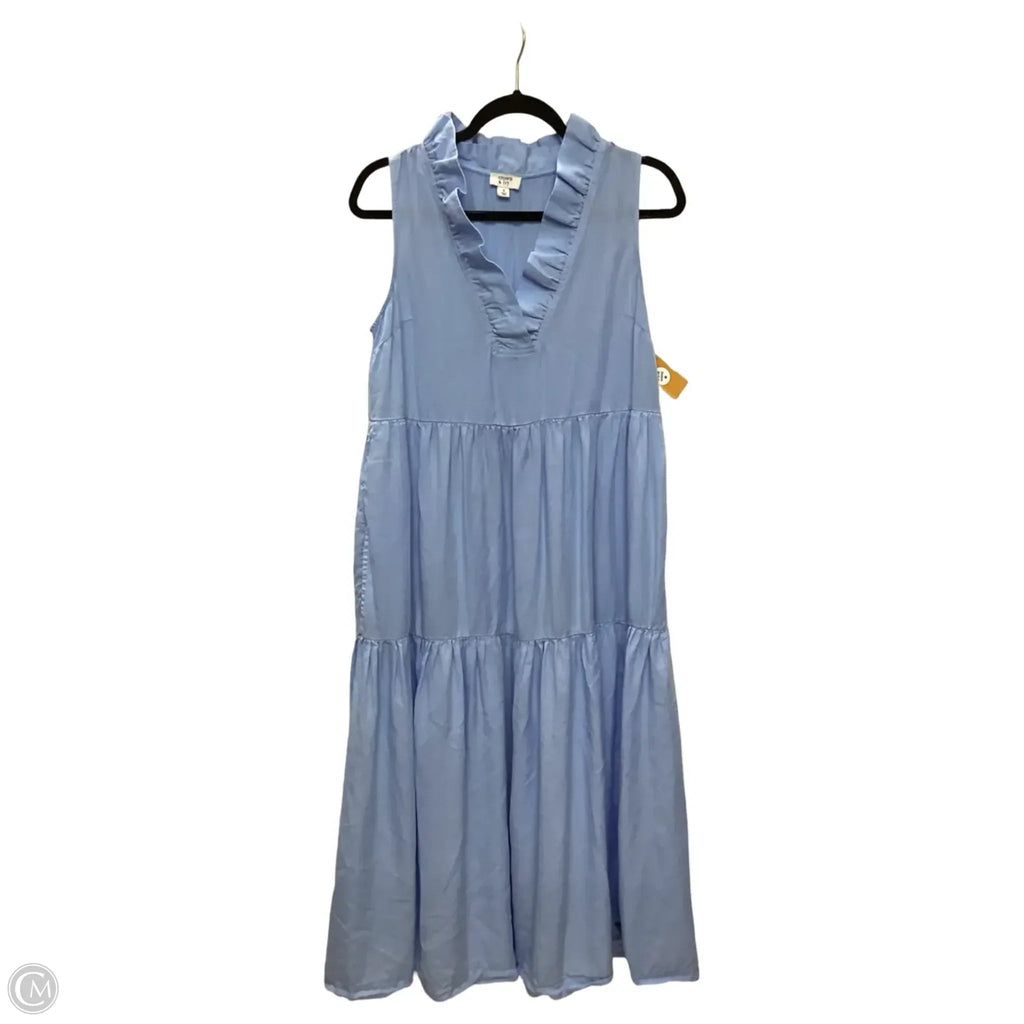 Dress Casual Maxi By Crown And Ivy In Blue, Size: S