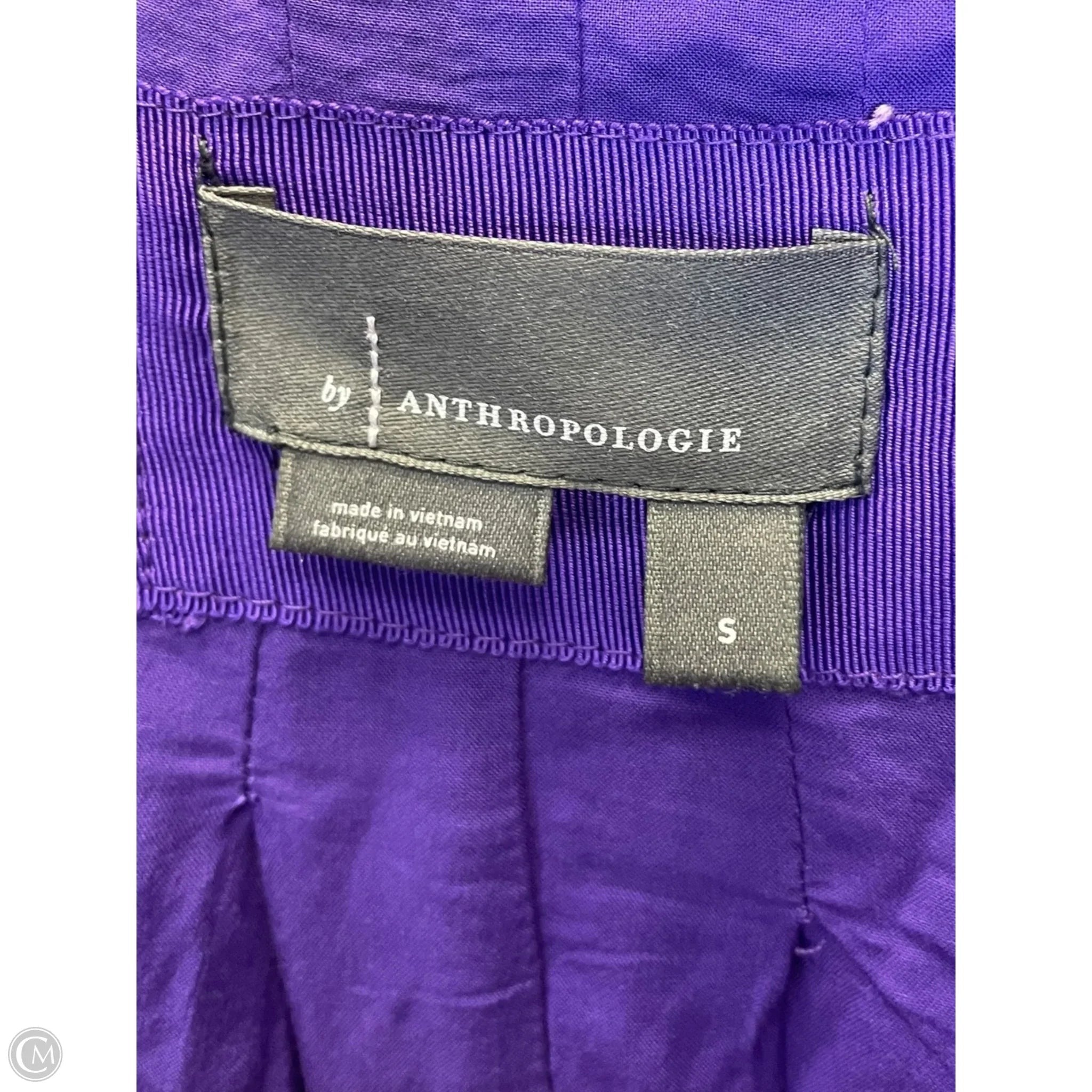 Dress Casual Maxi By Anthropologie In Purple, Size: S