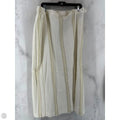 Skirt Maxi By A New Day In Tan & White, Size: Xxl