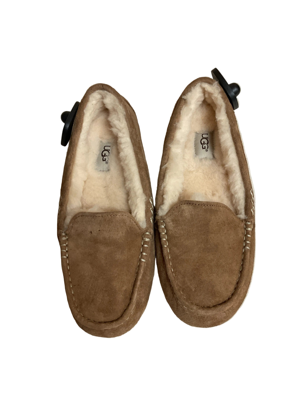 Slippers Designer By Ugg In Brown, Size:8