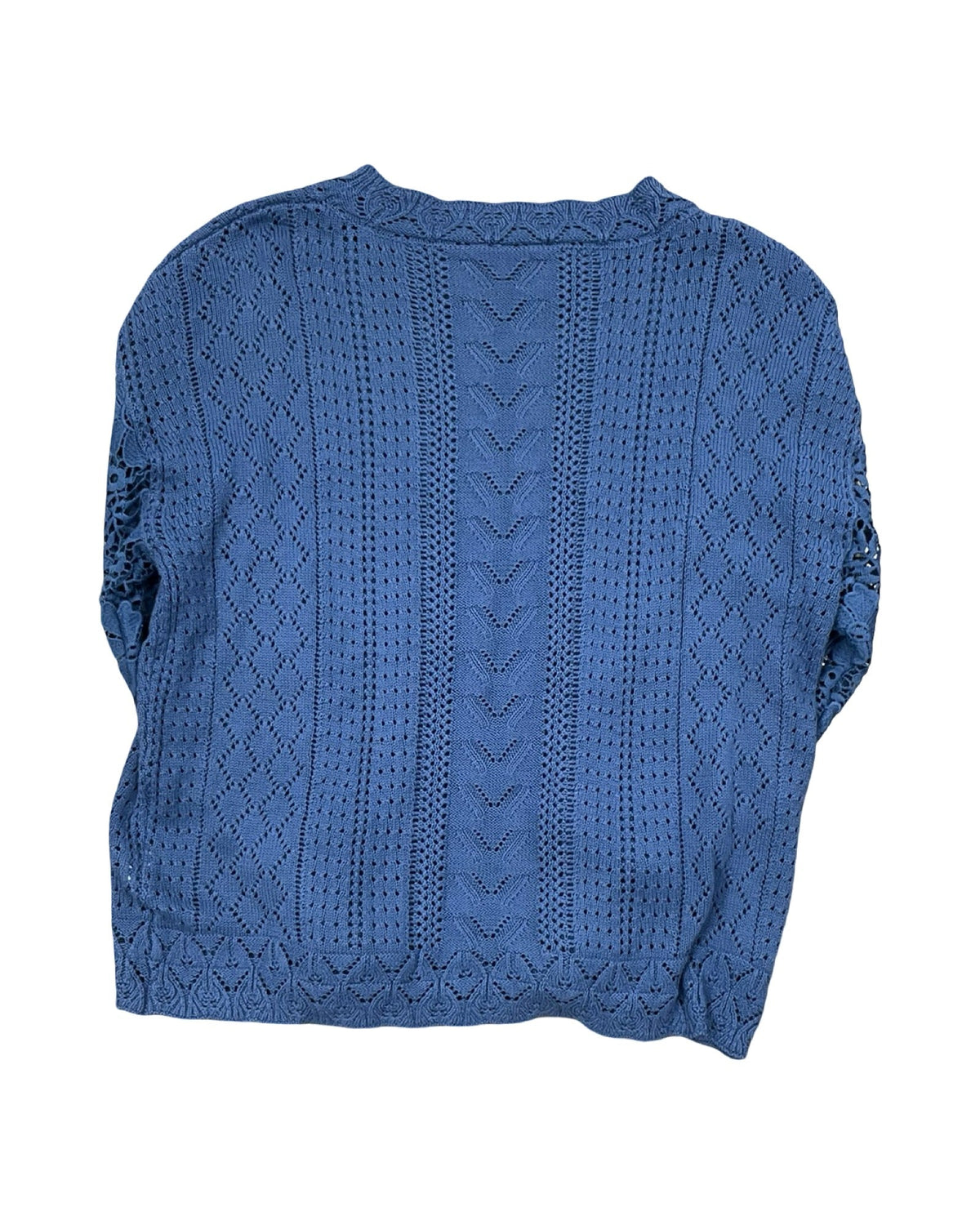 Sweater By Clothes Mentor In Blue, Size:M
