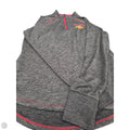 Athletic Top Long Sleeve Collar By Colosseum In Grey & Red, Size: M