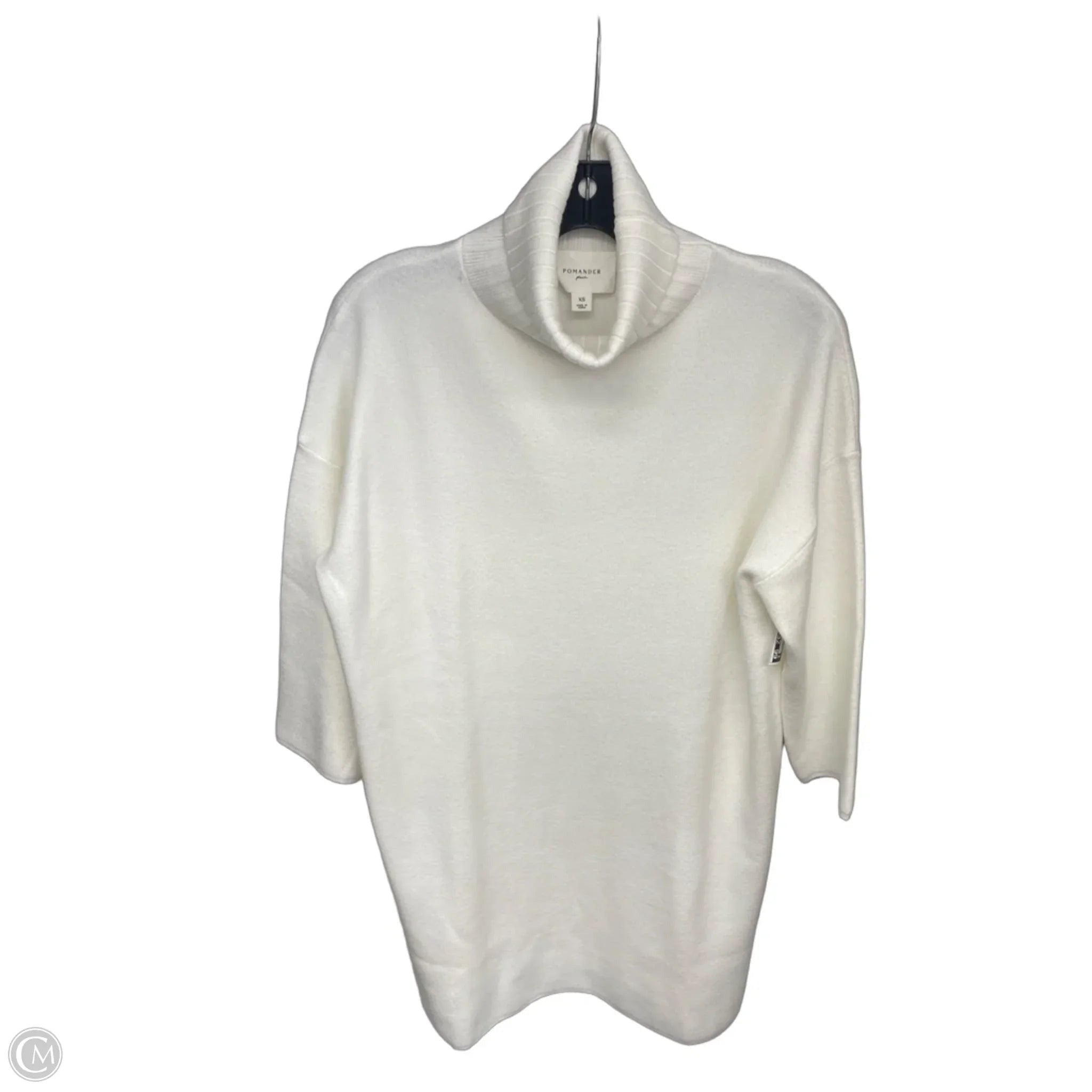 Dress Sweater By Pomander Place In White, Size: Xs