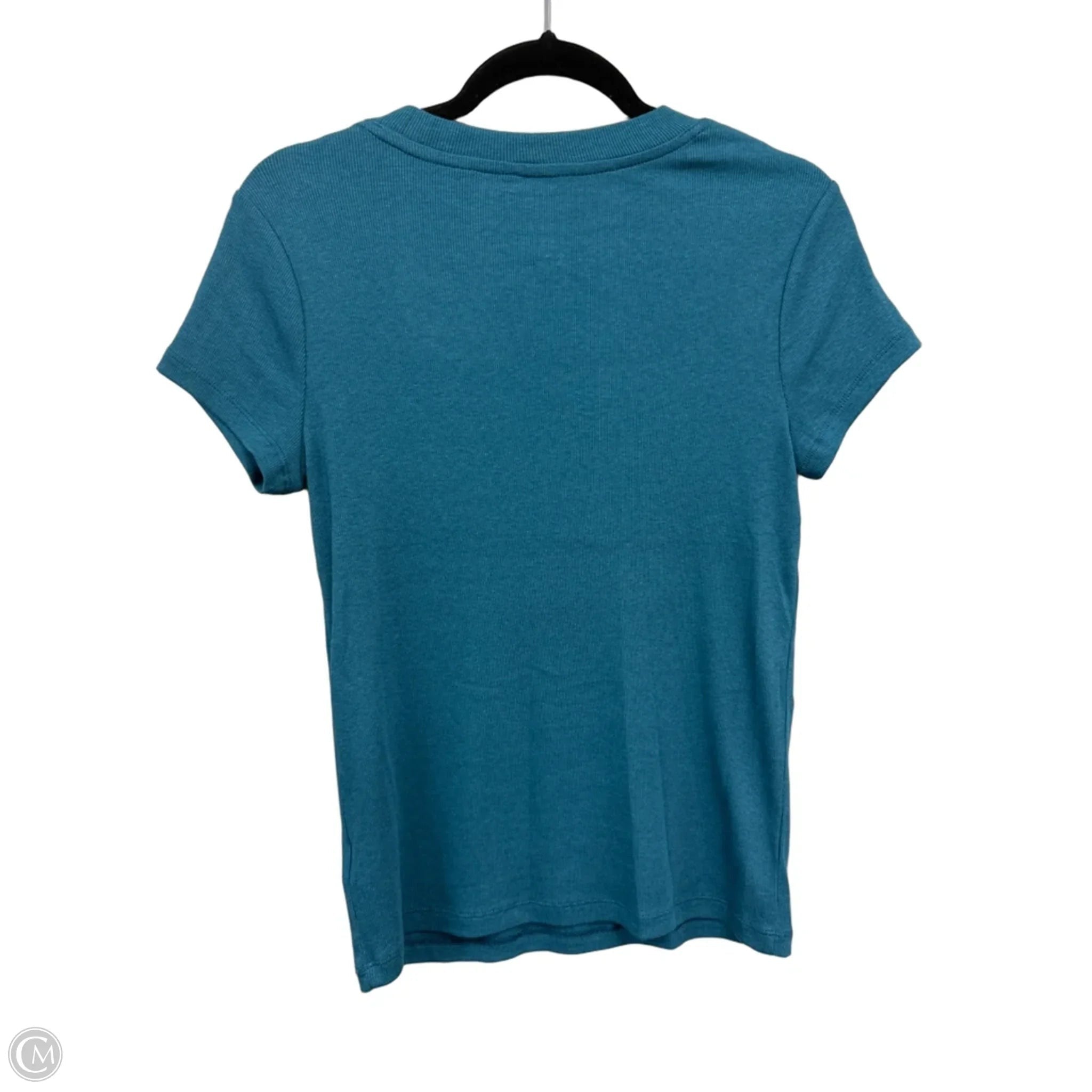 Top Short Sleeve By A New Day In Teal, Size: M