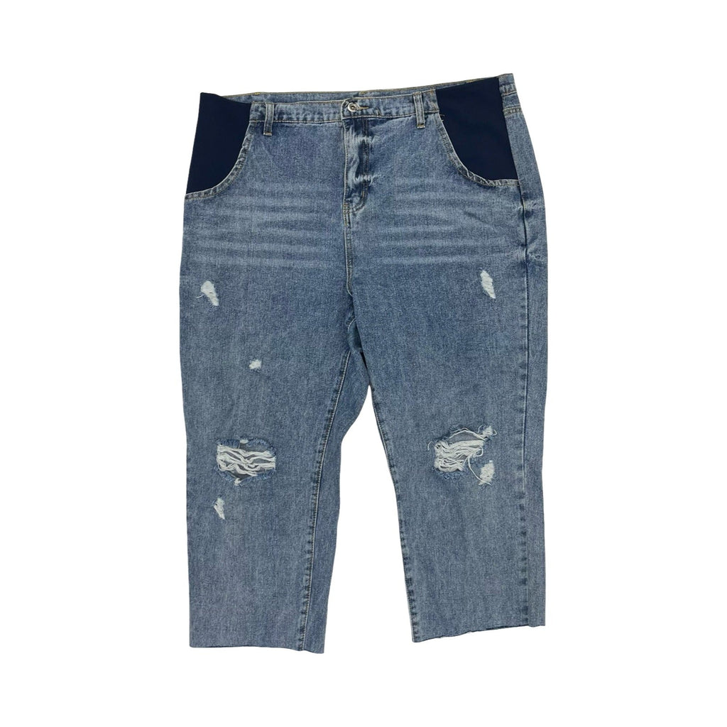 Mat Jeans By Cme In Blue Denim, Size:Xxl