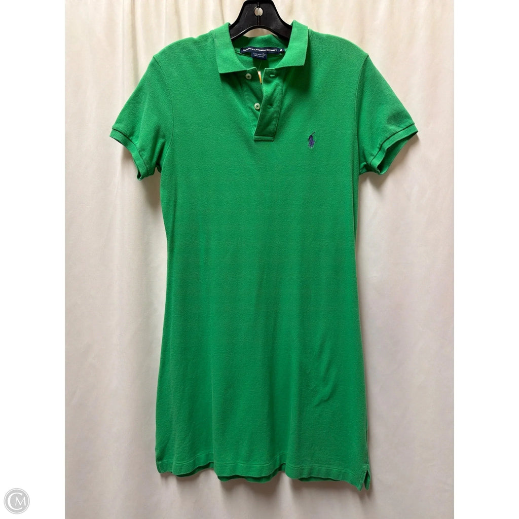 Dress Casual Midi By Lauren By Ralph Lauren In Green, Size: M