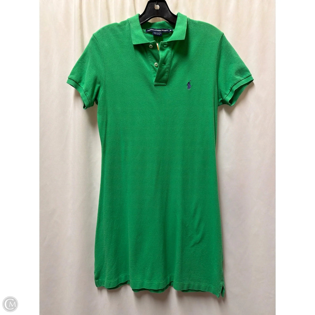Dress Casual Midi By Lauren By Ralph Lauren In Green, Size: M