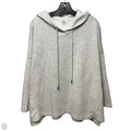 Sweatshirt Hoodie By Cable And Gauge In Grey, Size: 2x
