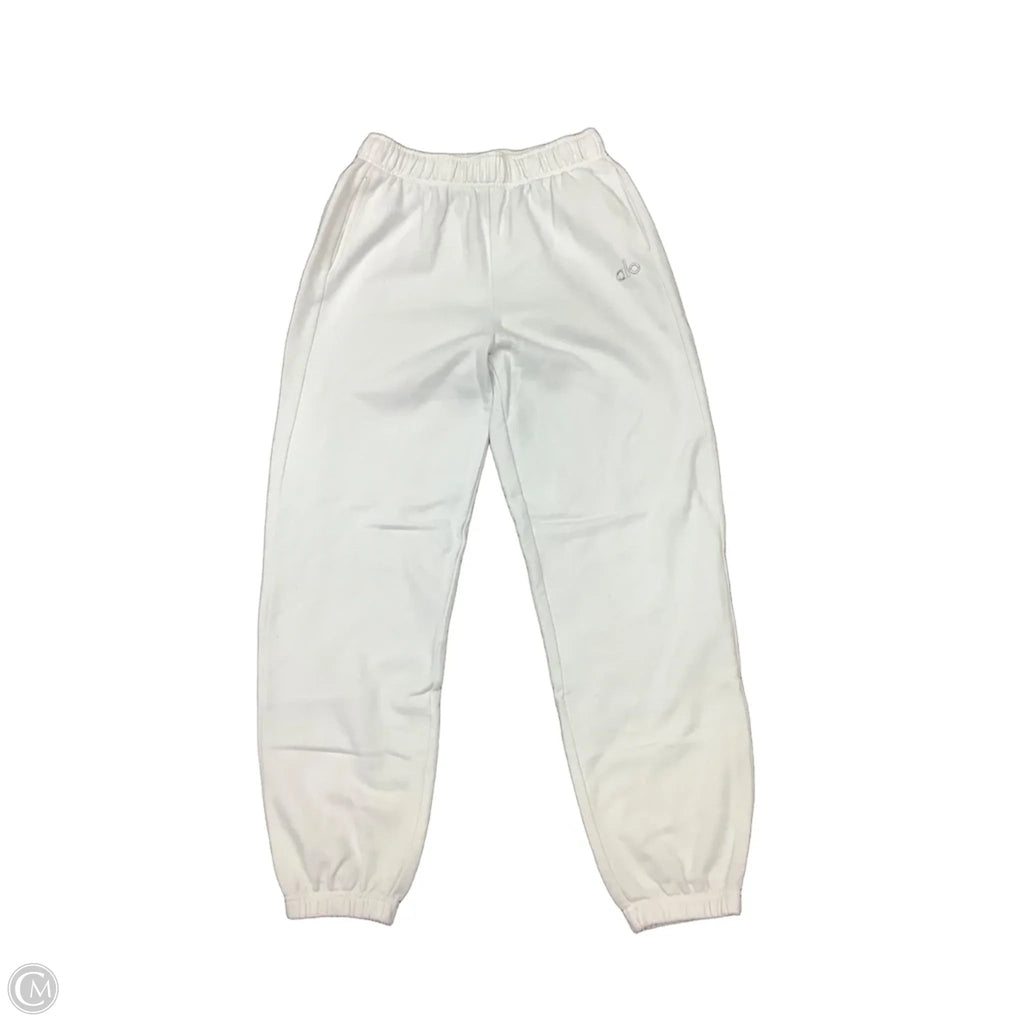 Athletic Pants By Alo In White, Size: M