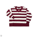 Sweater By Lane Bryant In Red & White, Size: Xl