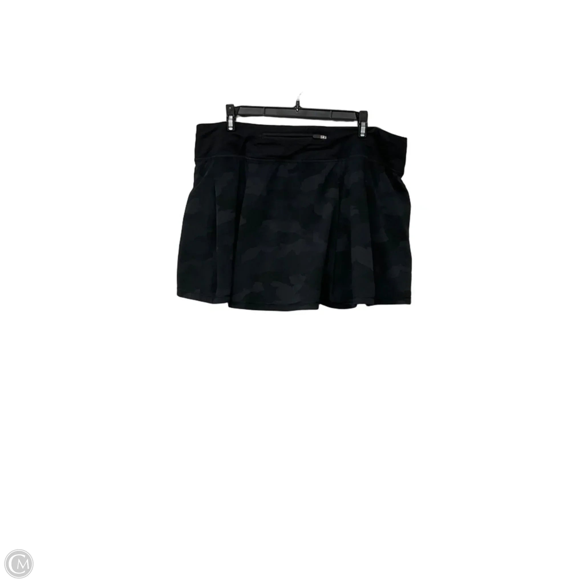 Athletic Skort By Lululemon In Camouflage Print, Size: 14