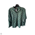 Top Long Sleeve Designer By Johnny Was In Green, Size: L