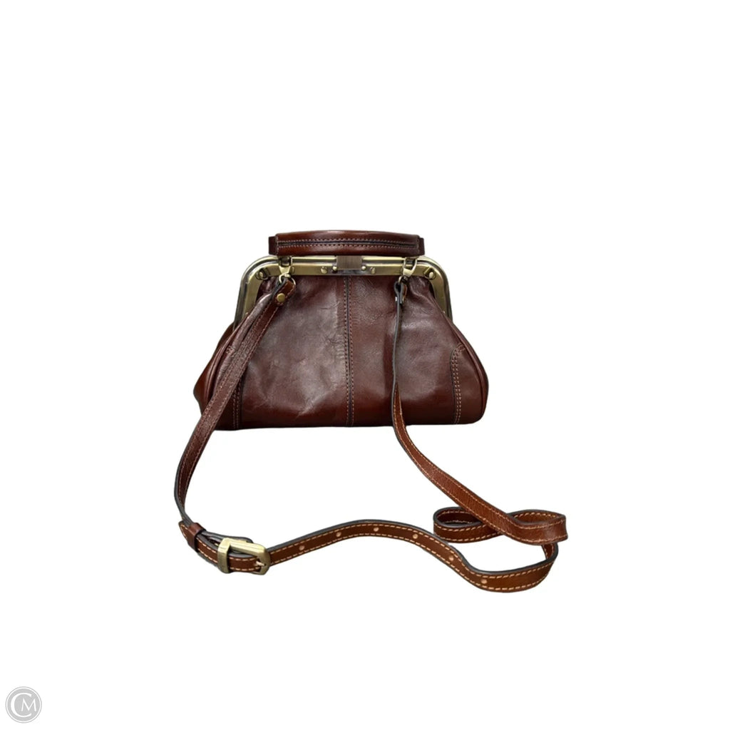 Handbag Leather By Clothes Mentor, Size: Medium