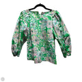 Top Long Sleeve Designer By Lilly Pulitzer In Green, Size: Xs