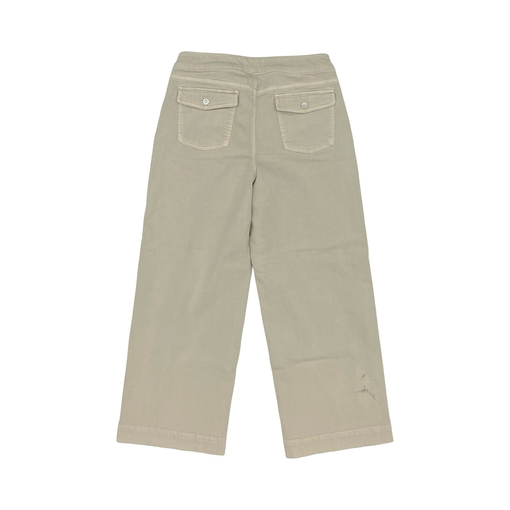Jeans Cropped By Chicos In Tan Denim, Size:12