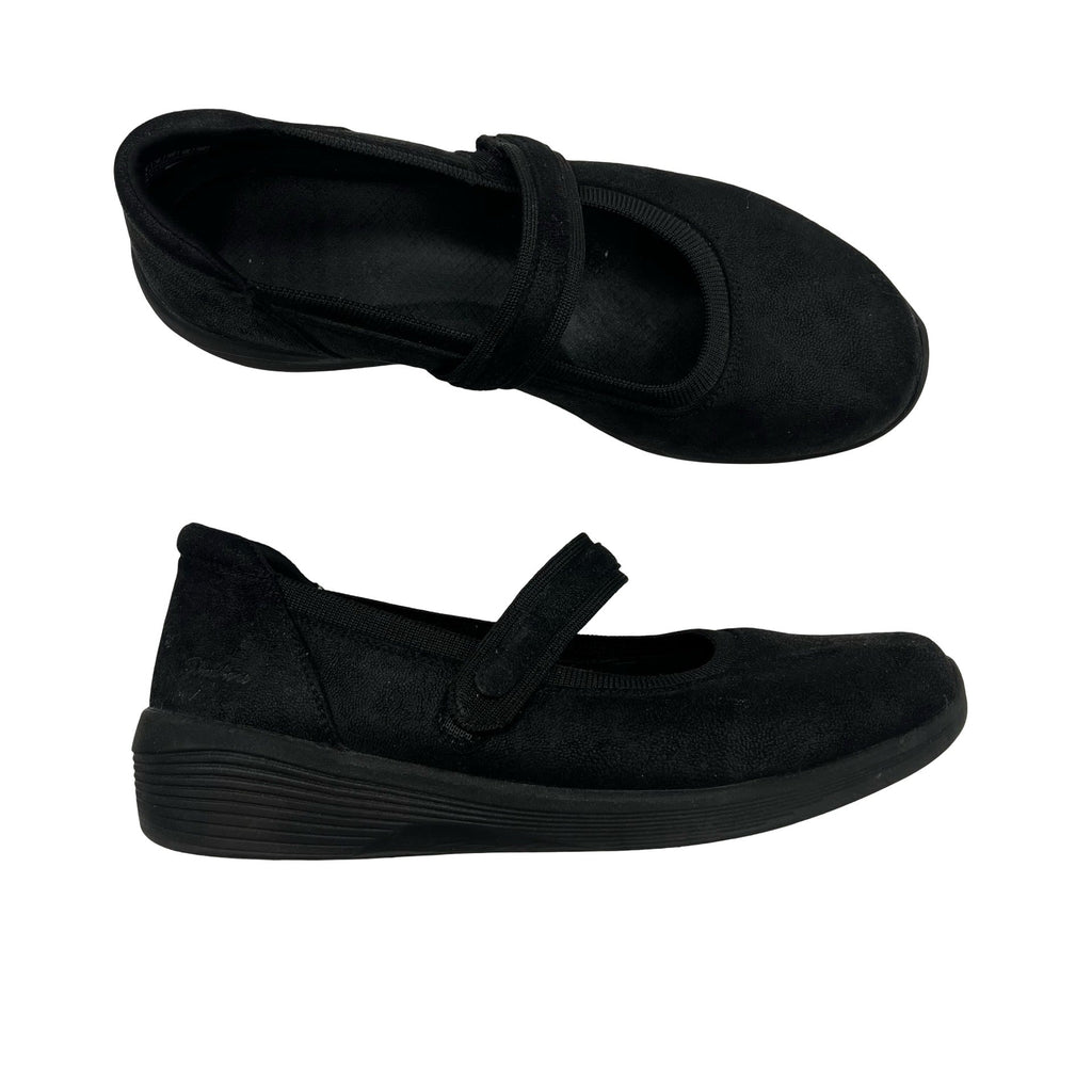 Shoes Flats By Skechers In Black, Size:9