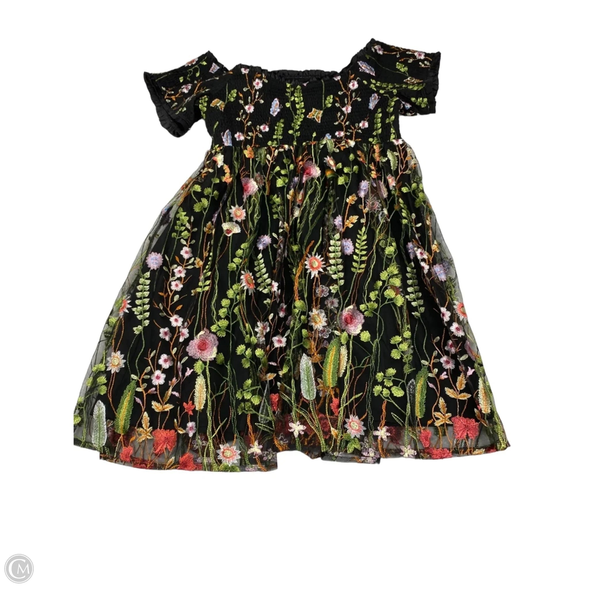 Dress Party Short By Torrid In Floral Print, Size: 2x