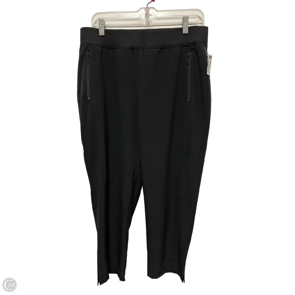 Athletic Pants By Chicos In Black, Size: 8