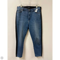 Jeans Skinny By 7 For All Mankind In Black & Blue, Size: 16