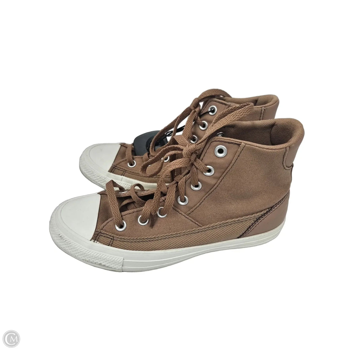 Shoes Sneakers By Converse In Brown & White, Size: 7.5
