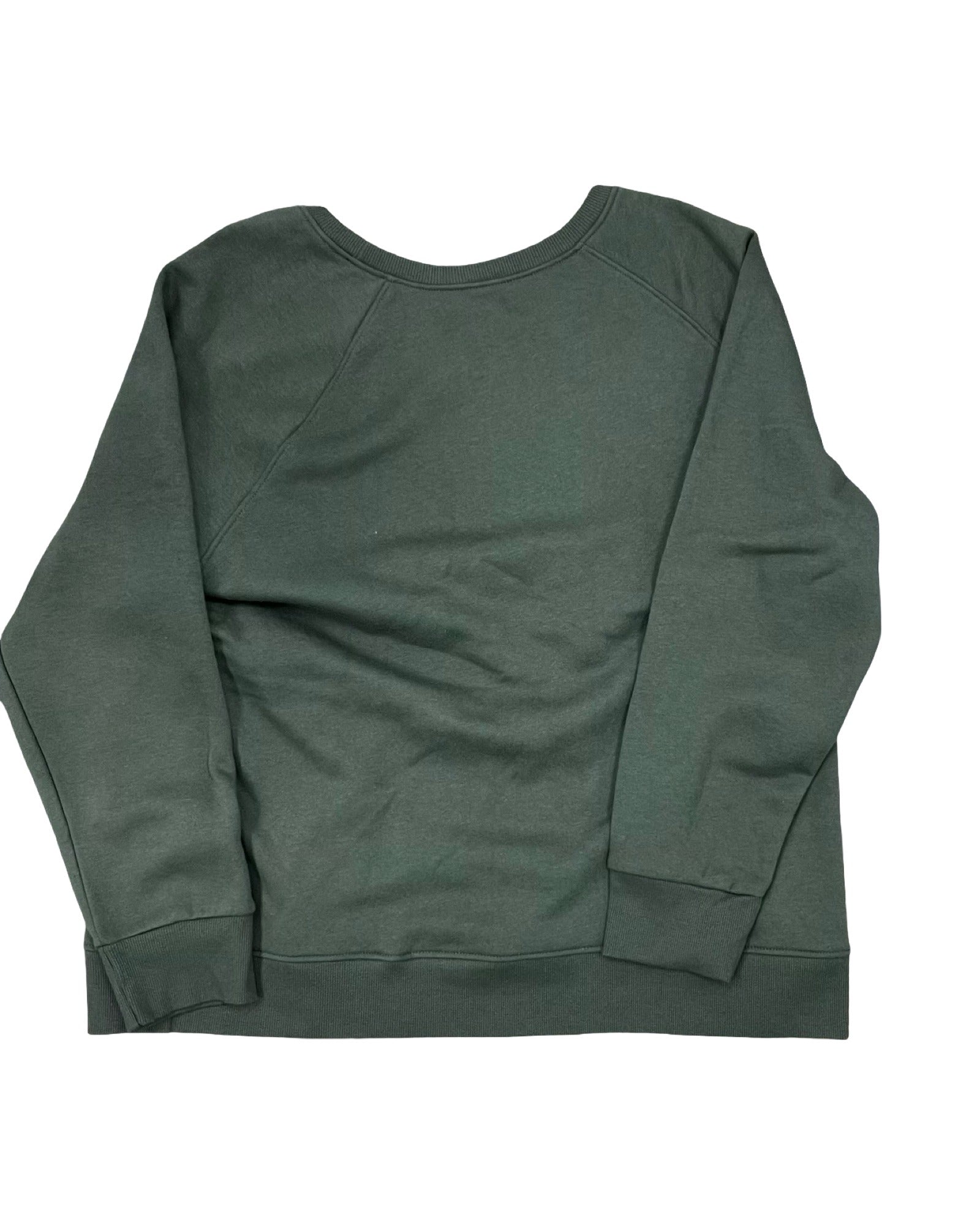 Sweatshirt Crewneck By Time And Tru In Green, Size:Xl