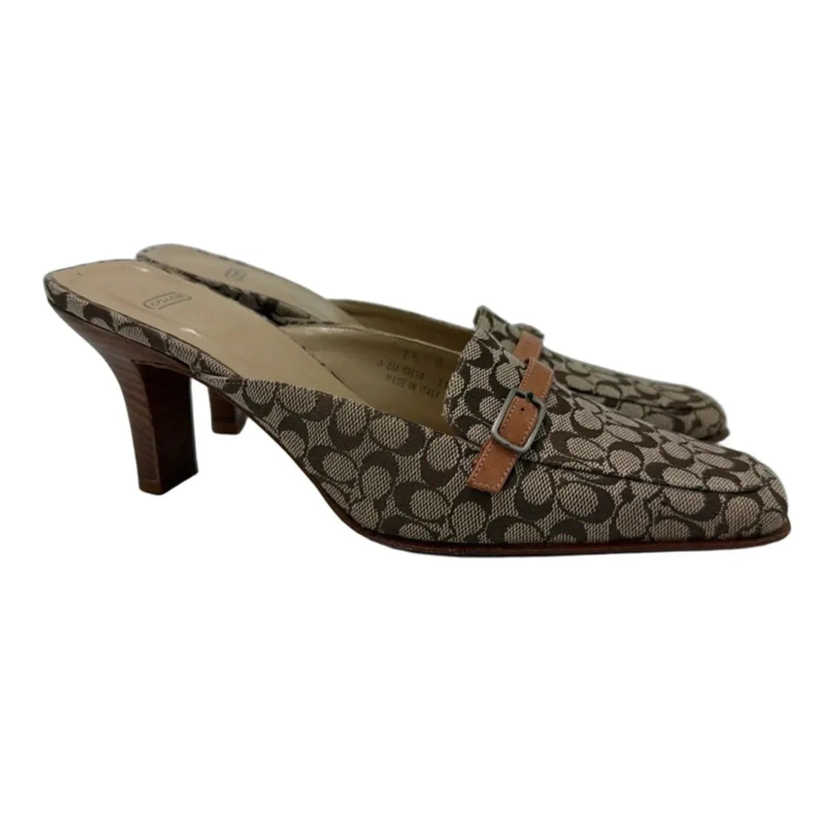 Shoes Designer By Coach In Tan, Size: 7.5