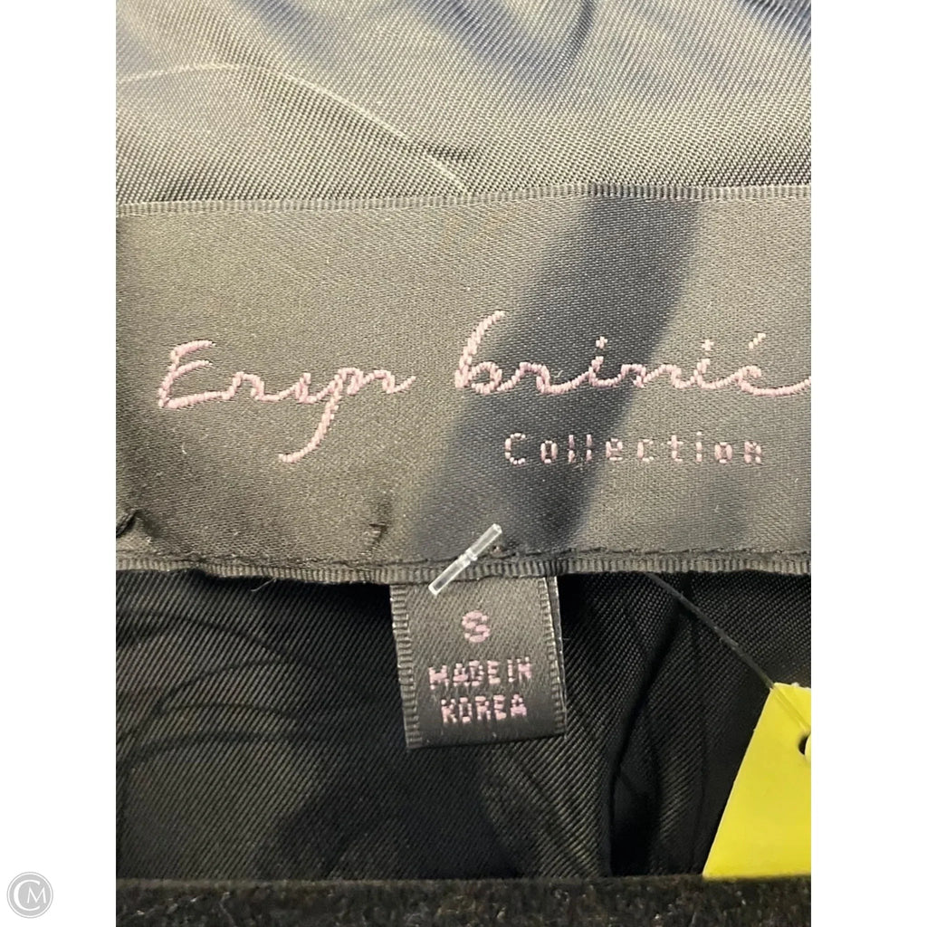 Coat Wool By Clothes Mentor In Black, Size: S