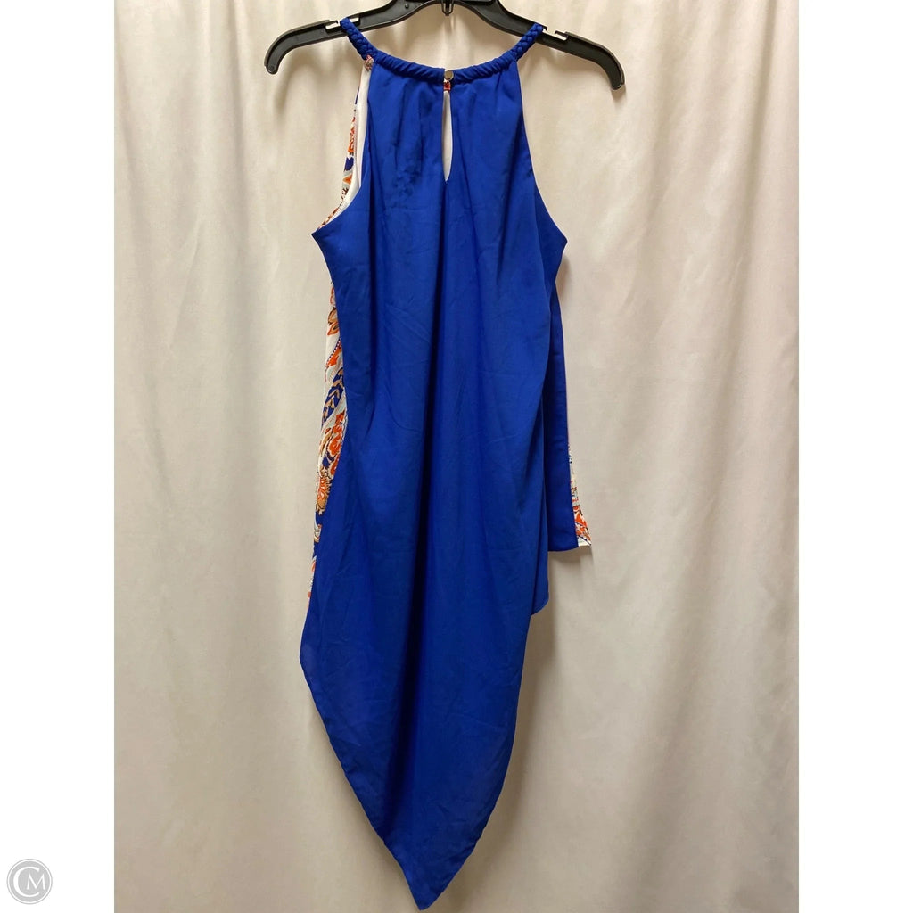 Dress Casual Midi By Cato In Blue, Size: L