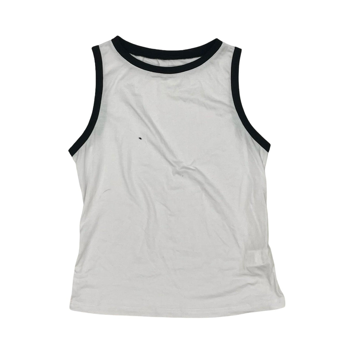 Tank Top By Cmf In Black & White, Size:M