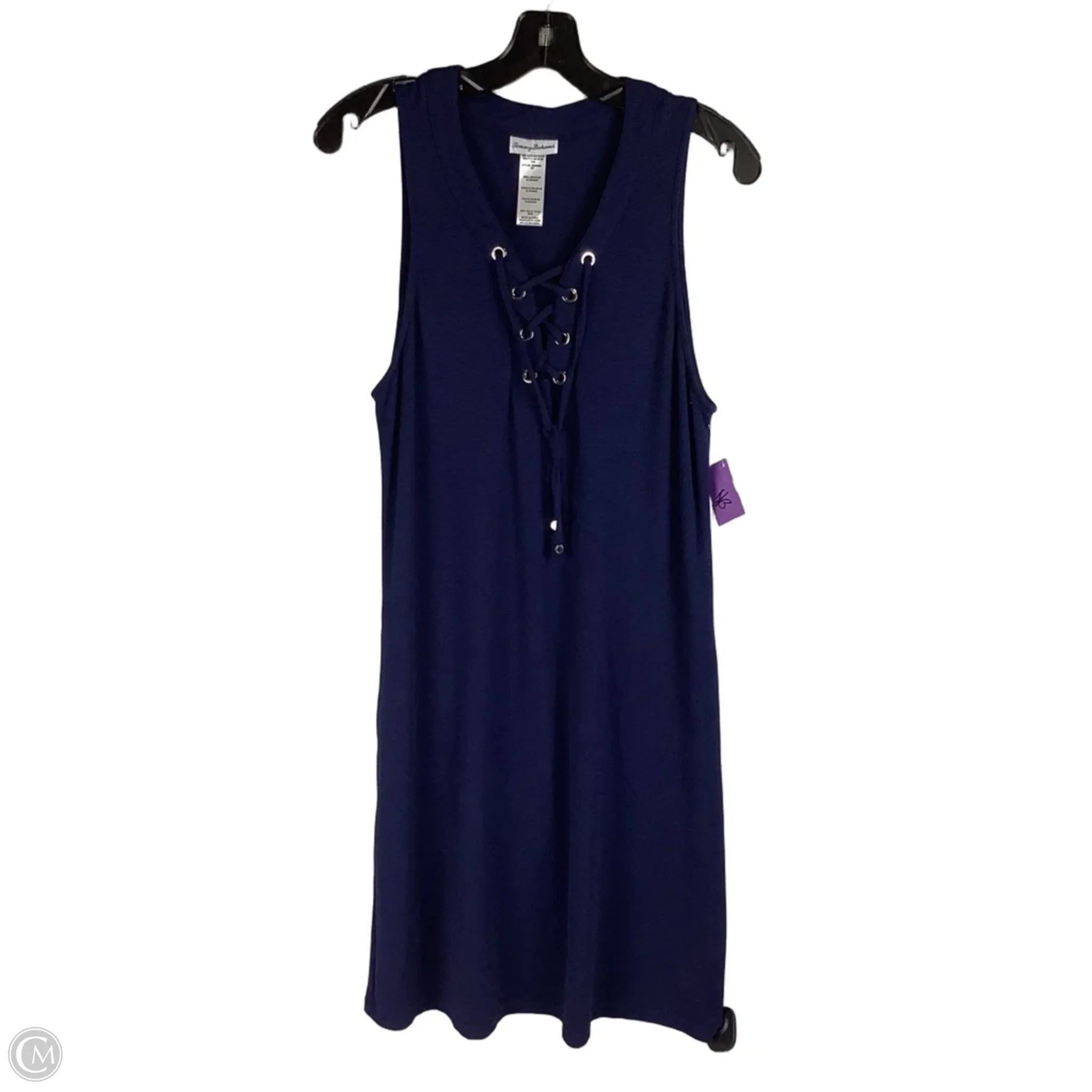 Dress Casual Midi By Tommy Bahama In Navy, Size: M