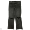 Jeans Boyfriend By Buckle Black In Black Denim, Size: 12