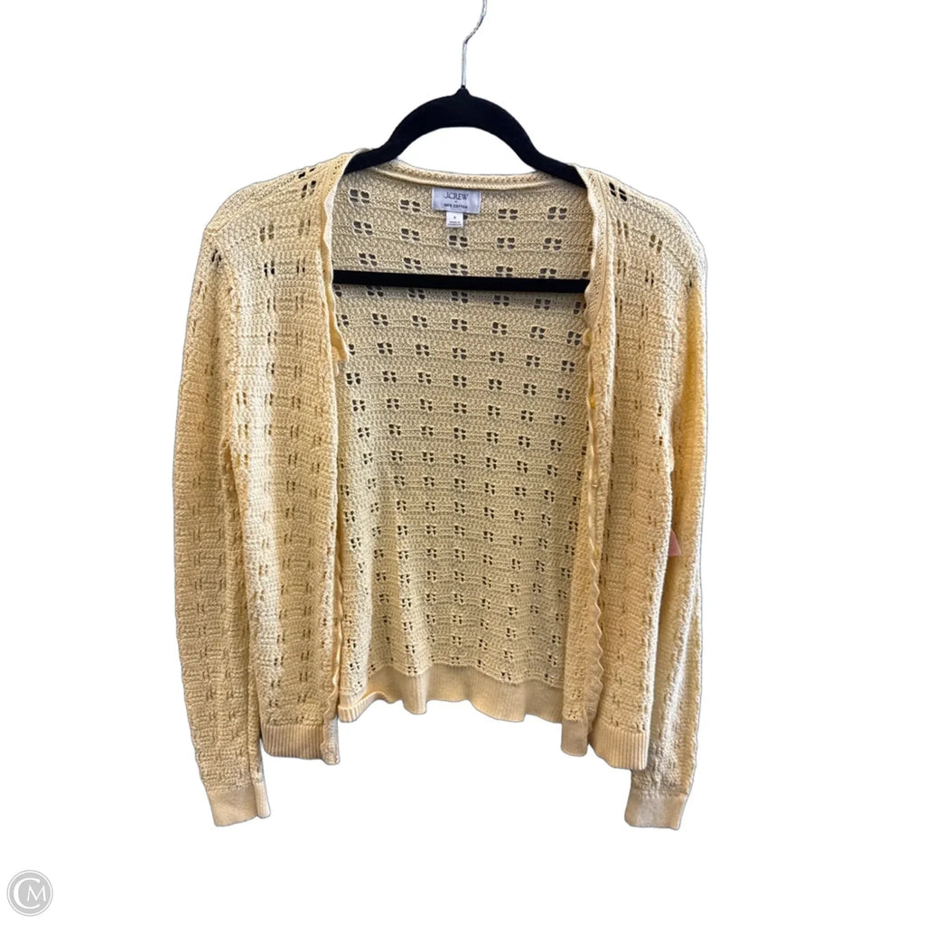 Cardigan By J. Crew In Yellow, Size: S