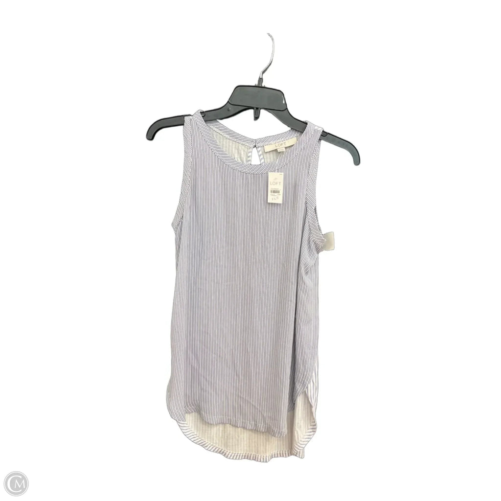 Top Sleeveless By Loft In Blue, Size: Xs
